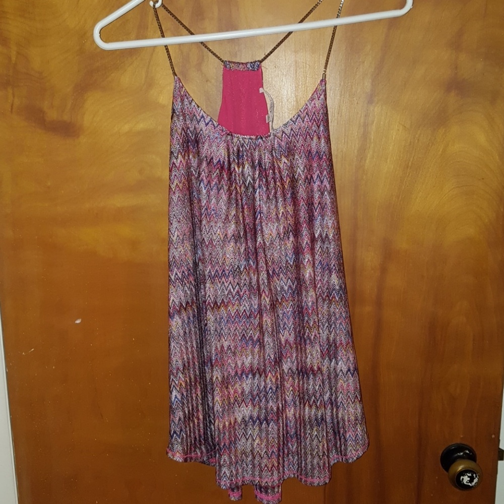 Rachel Roy chain strap top